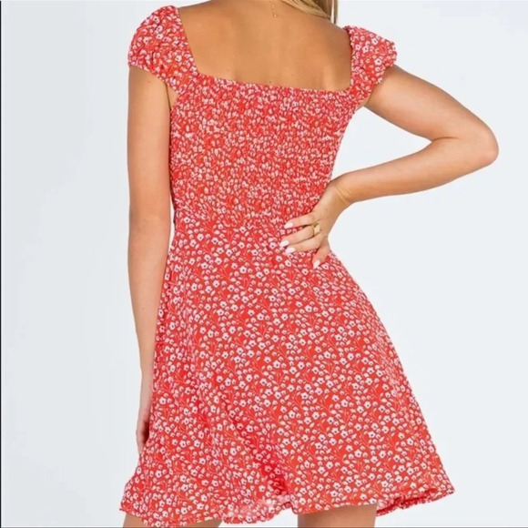 Princess Polly LIANNA MINI DRESS Red - Picture 4 of 9